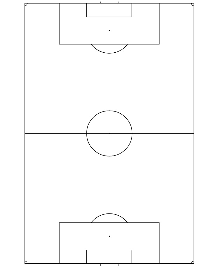 Printable Soccer Field Template