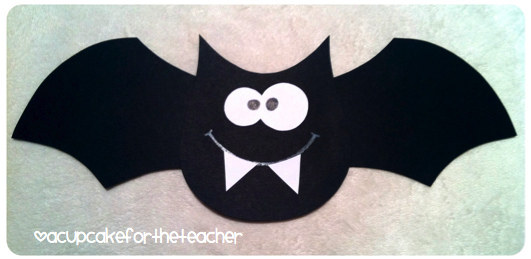 A Cupcake for the Teacher: Going Batty! {Free Craftivity}