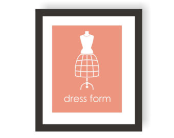 Popular items for dress form art on Etsy