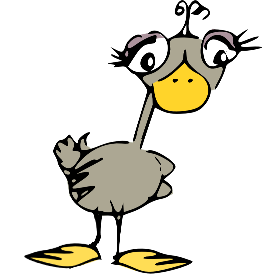 silly goose clipart - photo #3