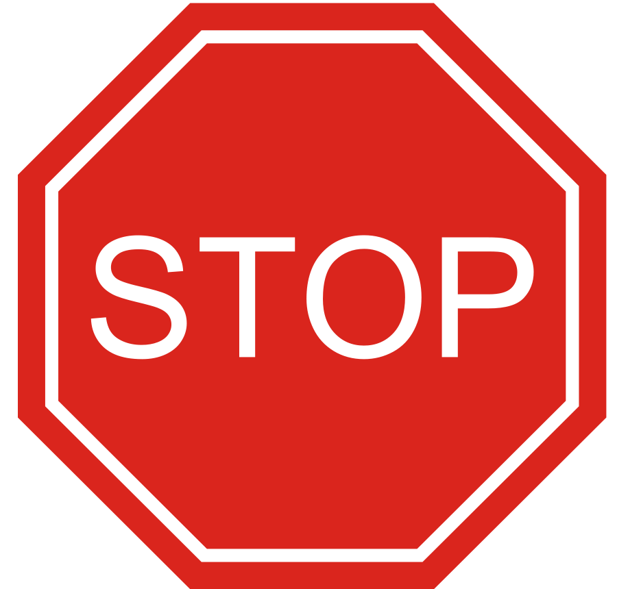 Stop Sign Clipart, vector clip art online, royalty free design ...