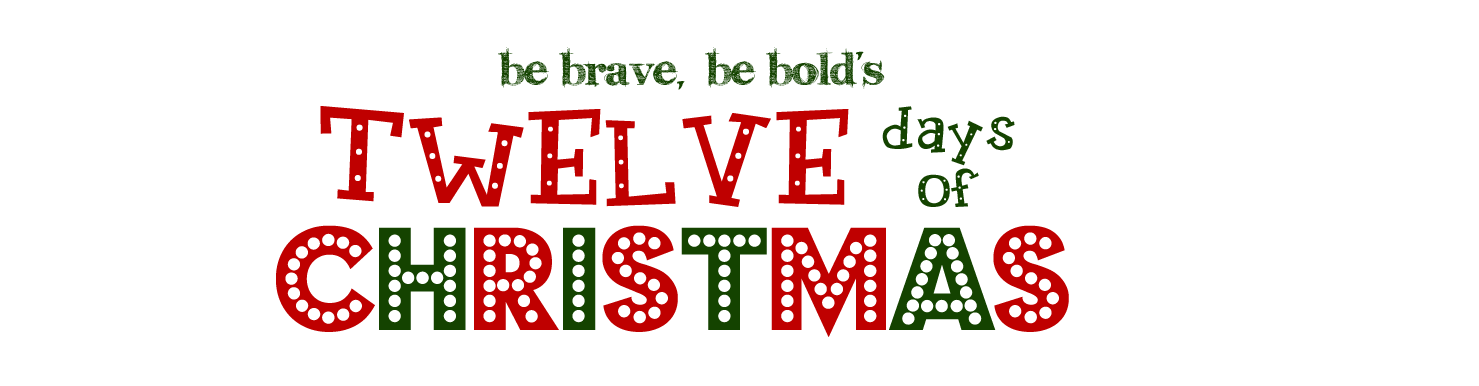 12 Days of Christmas – Fabric Gift Tags | Be Brave, Be Bold