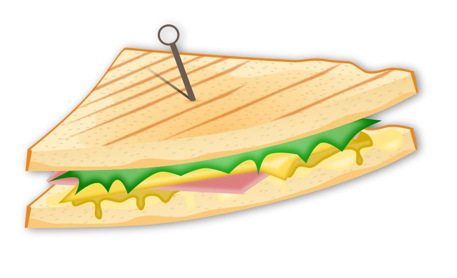 Sandwich Clipart, vector clip art online, royalty free design ...