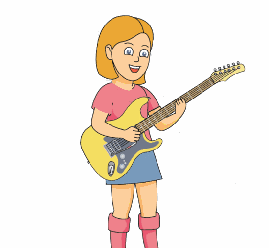 animated girl clipart free - photo #33