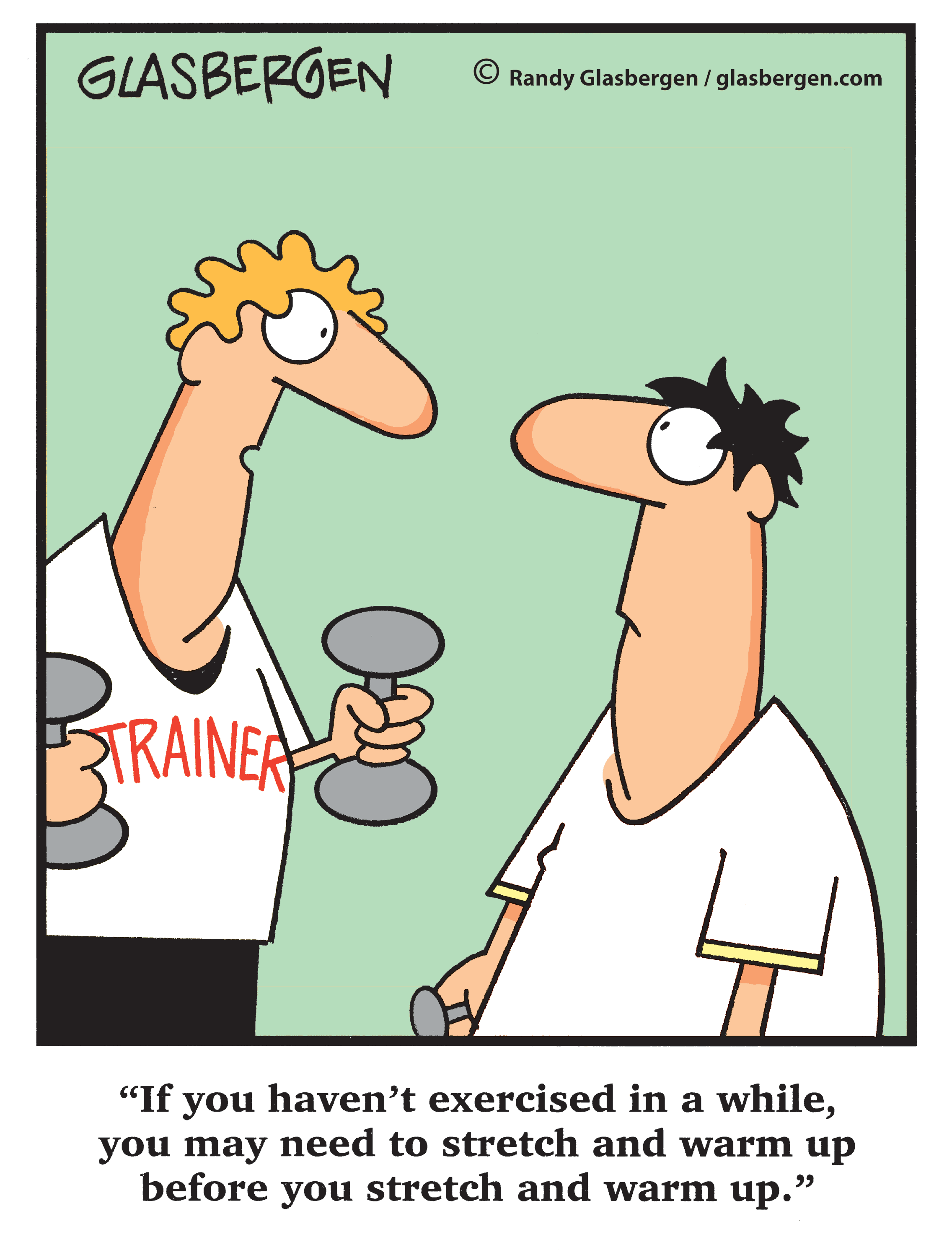 fitness | Randy Glasbergen - Glasbergen Cartoon Service