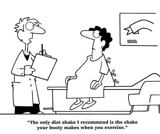 Is your diet making you fat? exercise-cartoon – Personal Trainer ...