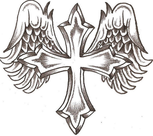 Cross Drawings for Religious Tattoo | Tattoo Hunter - Peg It Board