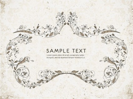 Fine Pattern Border Vector-vector Pattern-free Vector Free Download