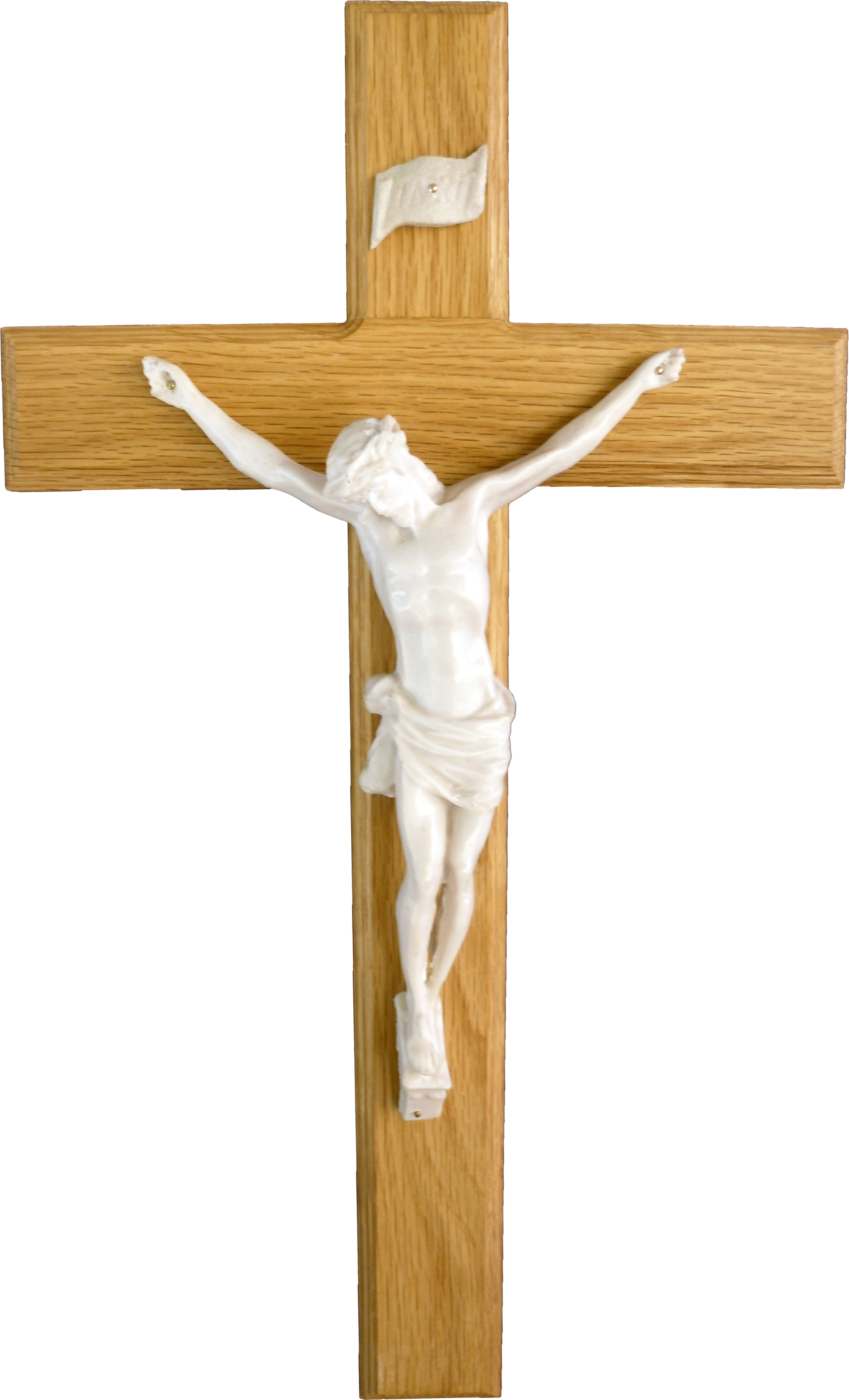 Wooden Cross with Plain Corpus (CRO2-020) | Catholic Centre
