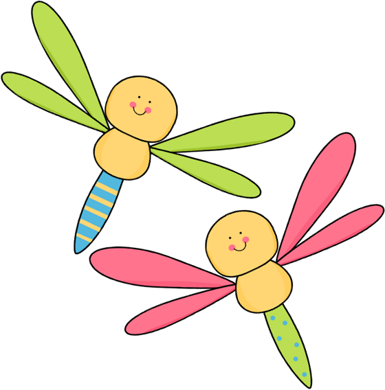 Dragonfly Clipart Black And
