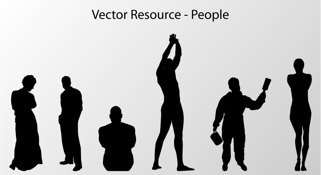 Vector Resource - People by chaosmuse on DeviantArt