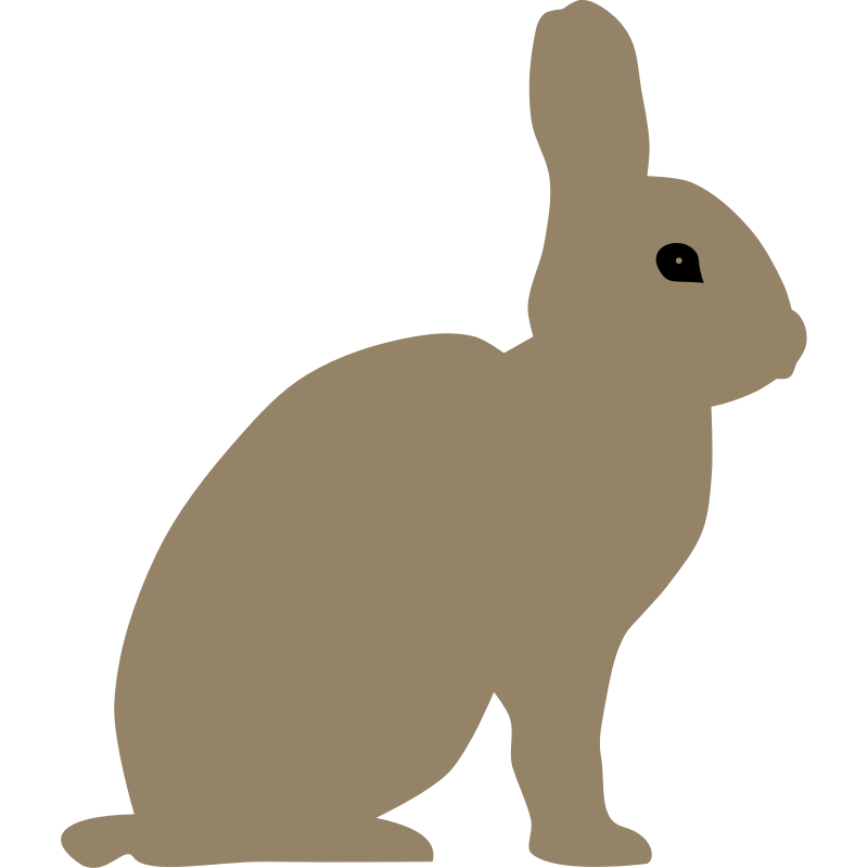 Clipart - Rabbit By Rones - Cliparts.co