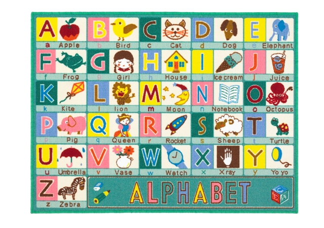 abc Alphabet Nylon Rug : Belal Kids Room Decoration Ideas