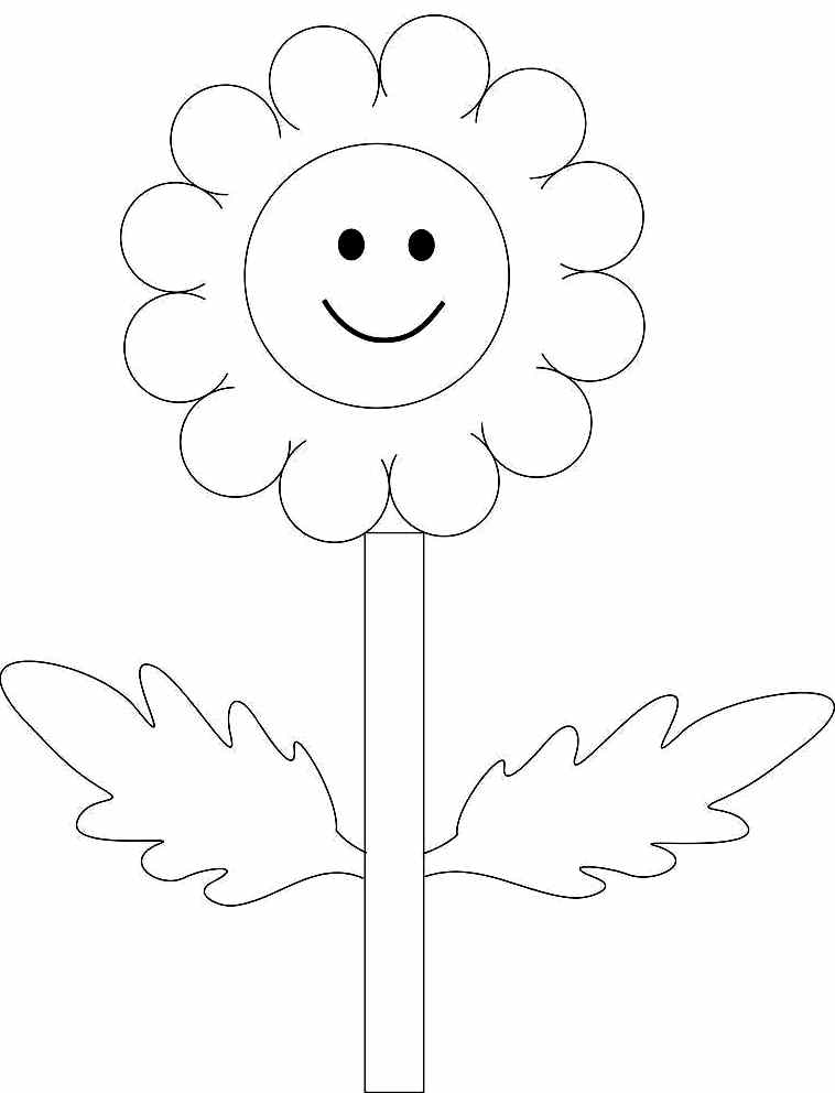 Colouring Pages Coloring Pages Sunflower Flowers For Kids ...