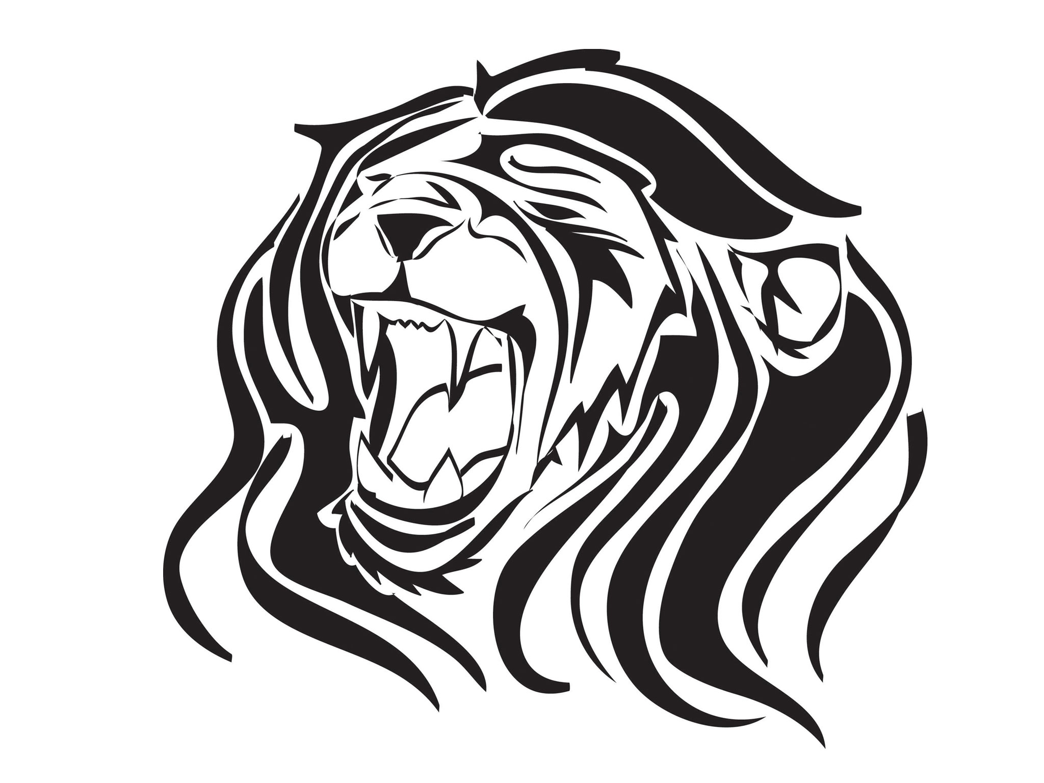 Images Of Roaring Lions - ClipArt Best