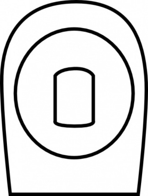 Toilet Symbol clip art Vector | Free Download