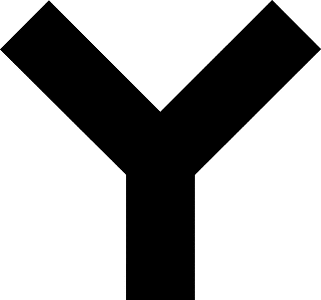 Y-Symbol, Silhouette | ClipArt ETC