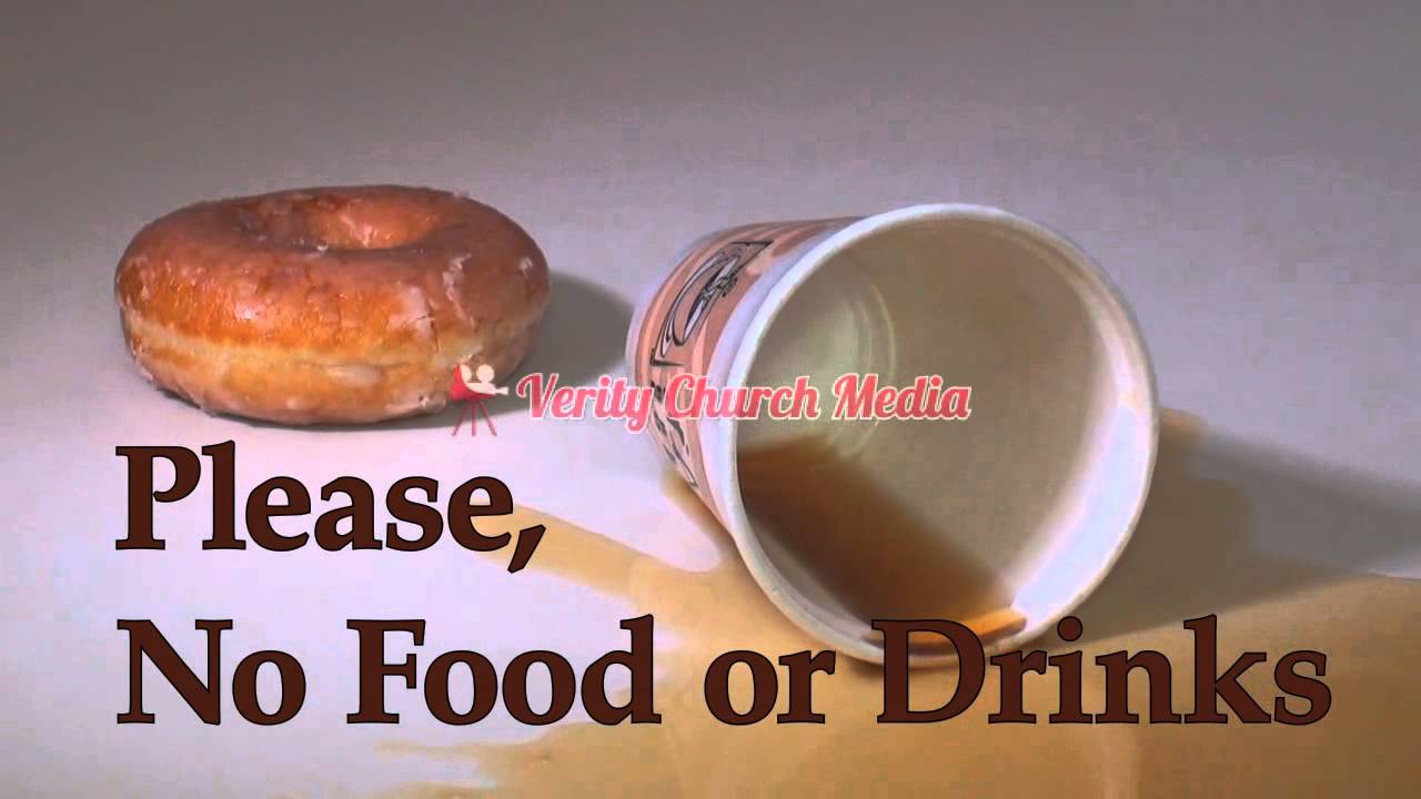 Please, No Food or Drink - YouTube