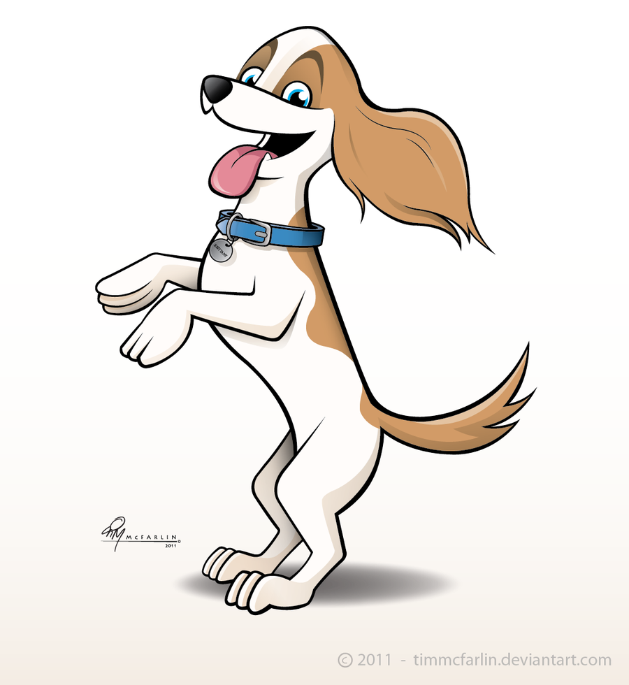Brittany Spaniel Puppy Cartoon by timmcfarlin on DeviantArt