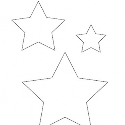 Printable Star Pattern | Embroidery + Smocking | Pinterest