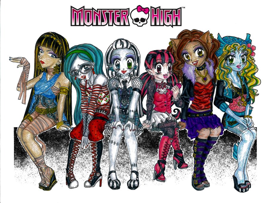 DeviantArt: More Like Monster High by MewKaylathevampire