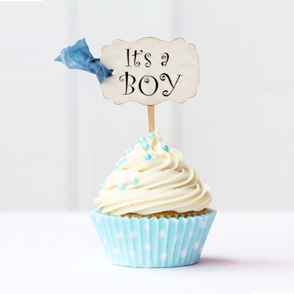 It's a Boy Cake Card - The Cake Nest