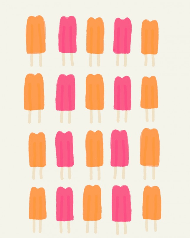17 Sweet Ice Cream + Popsicle Wall Art Pieces | Brit + Co