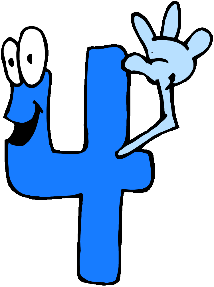 Animated Number 4 - ClipArt Best
