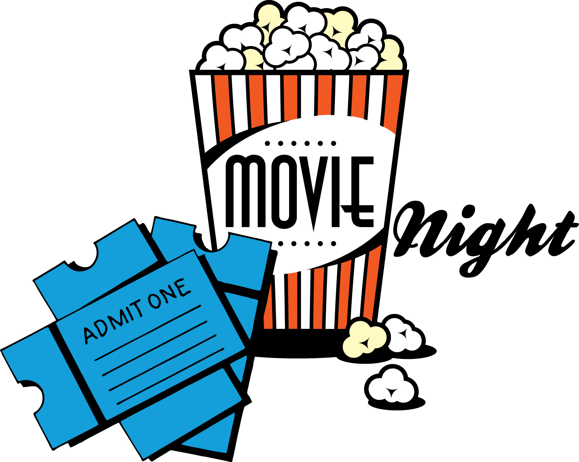 Family Movie Night Clipart Background 1 HD Wallpapers | amagico.com