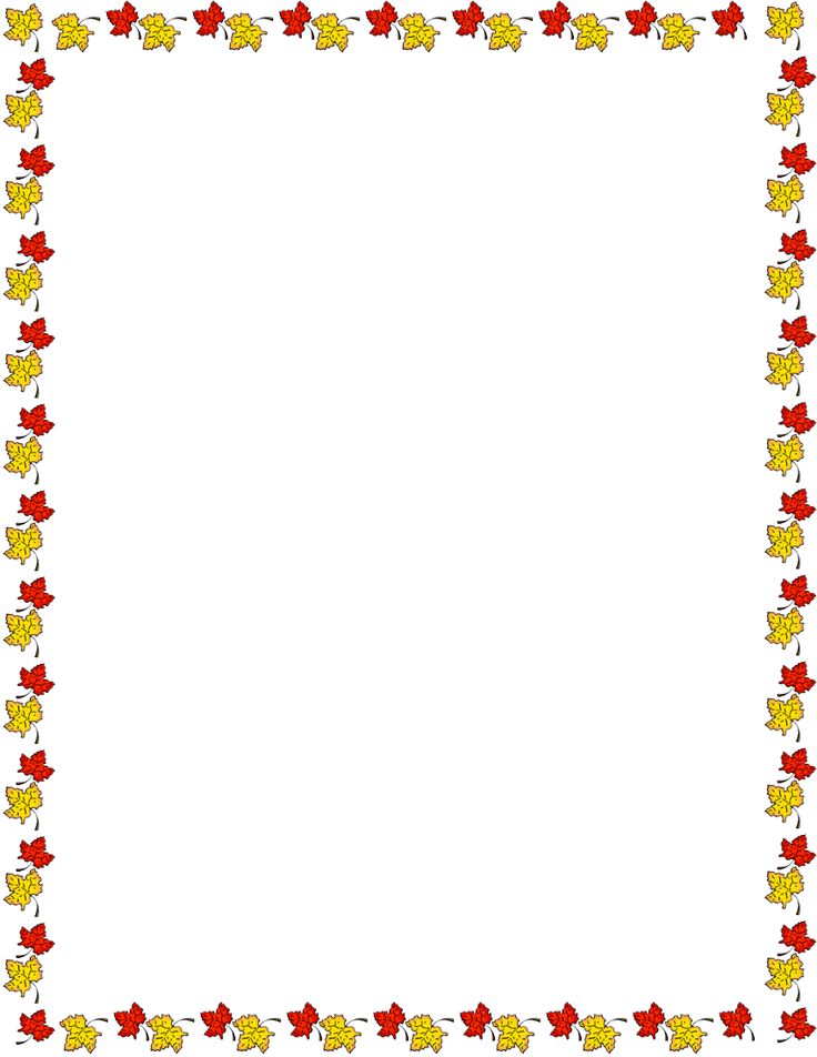  Free Fall Borders For Word Documents Templates Yoomasop