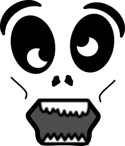 scary cartoon faces - ClipArt Best - ClipArt Best