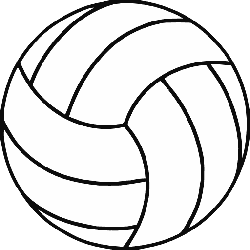 clipart pink volleyball - photo #13