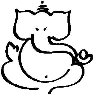 Ganesh Outline - Cliparts.co