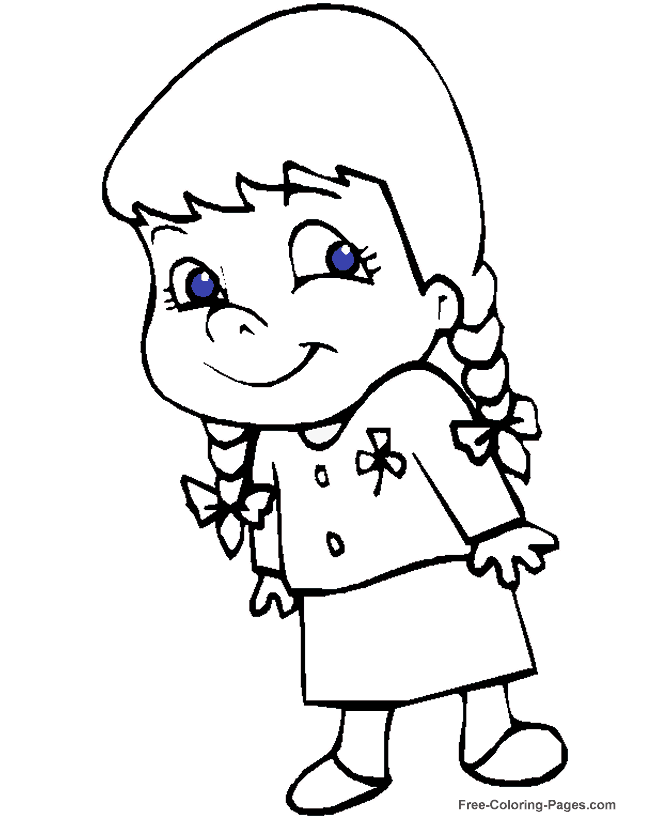 Body Coloring Pages For Kids | Coloring Pages For Kids | Kids ...