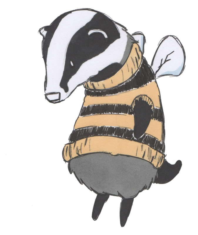 Honey Badger Cartoon | lol-