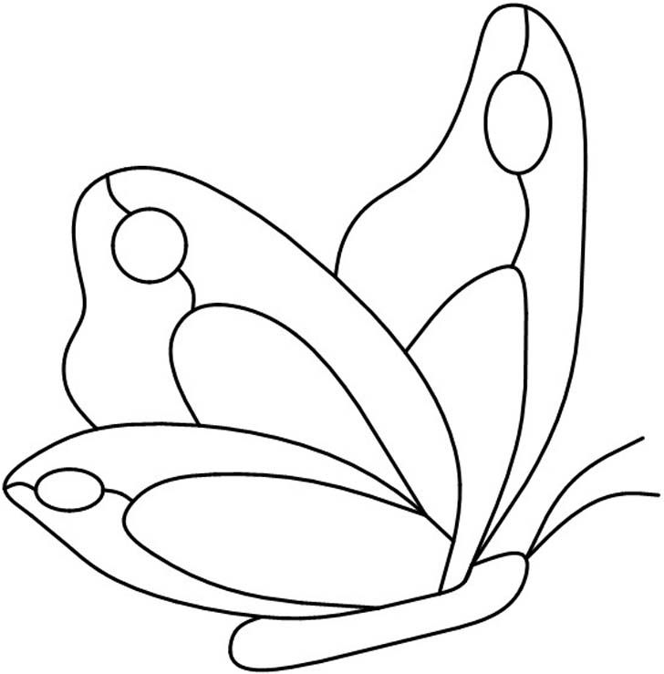 Butterfly Outline Pattern Cliparts co