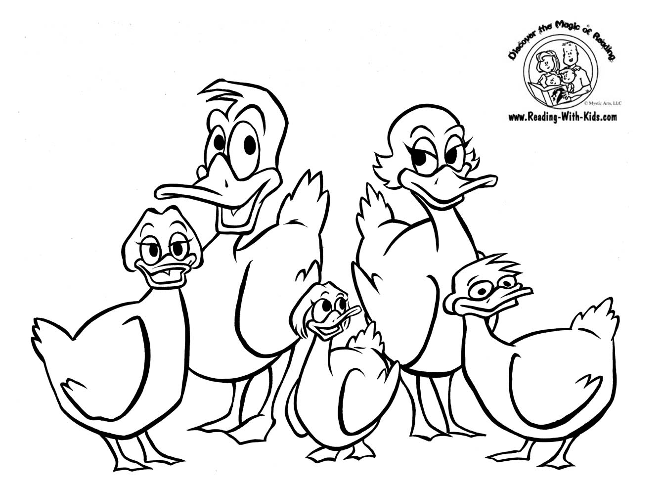 Printable ducks for coloring Mike Folkerth - King of Simple ...