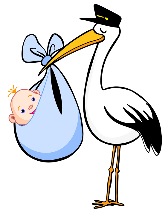 Stork Baby Clipart - ClipArt Best