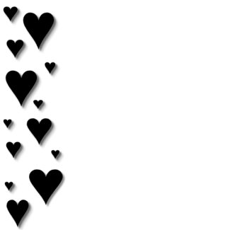 Heart Border Clipart Black And White | Clipart Panda - Free ...
