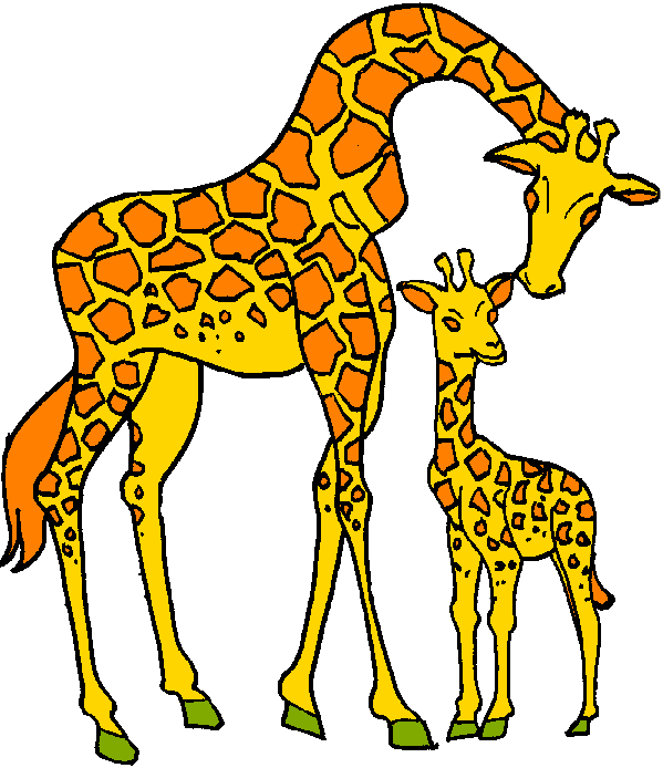 Desktop images > Animals Giraffe > 1C ANIMALS GIRAFFE CIP ART 001 ...