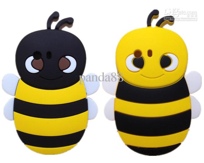 Western Cell Phone Cases Moq 3d Bumble Bee Cute Cartoon Case For ...