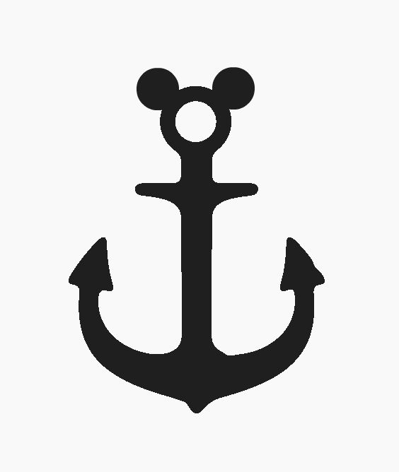 Mickey anchor | Disney | Pinterest