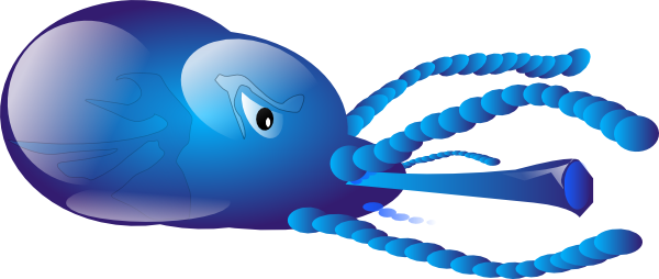 Squid clip art - vector clip art online, royalty free & public domain