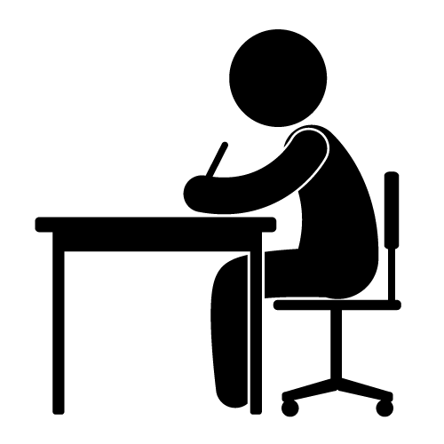 Accounting work - Pictogram - Free