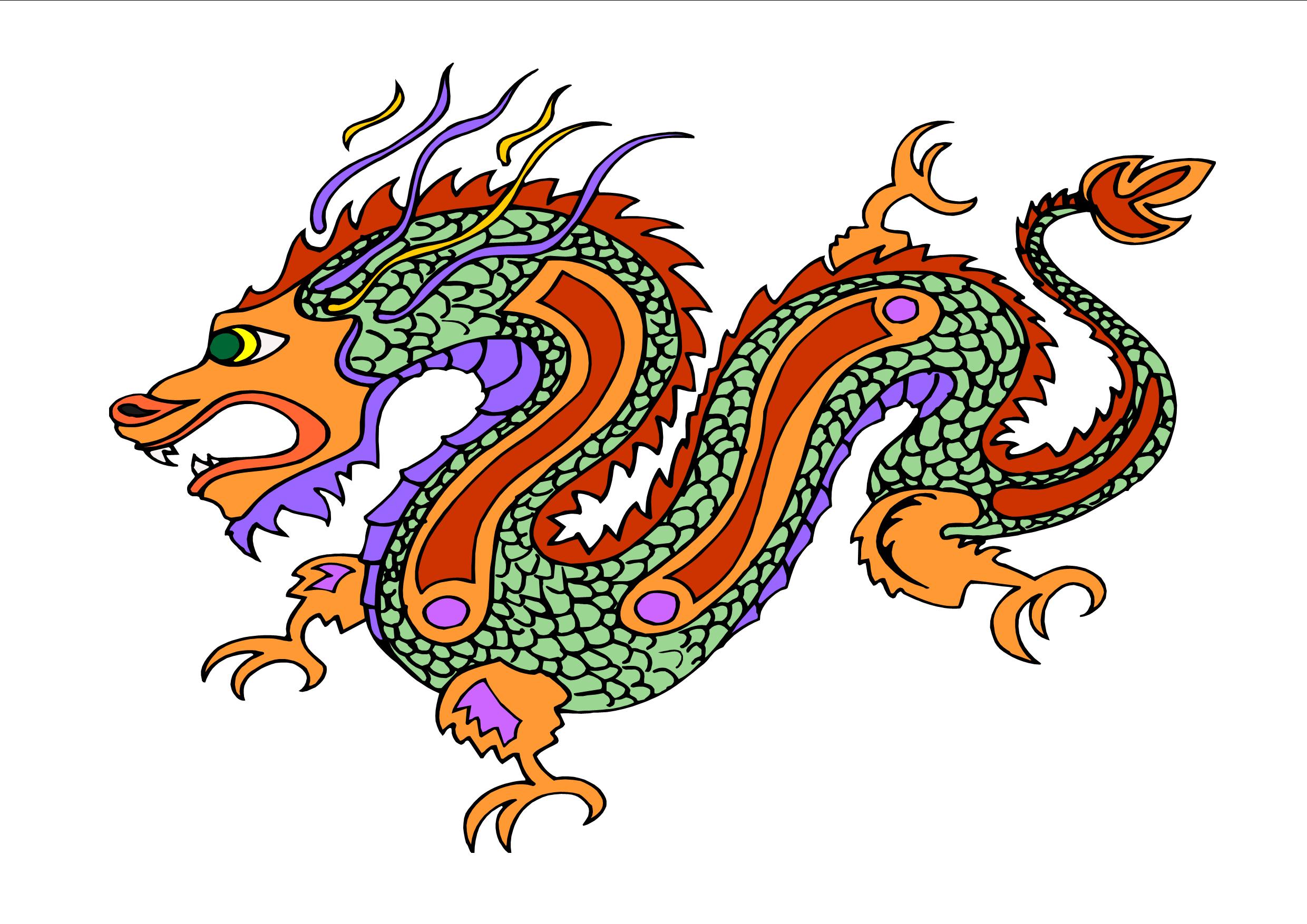 Images For > Chinese Dragon Clip Art For Kids