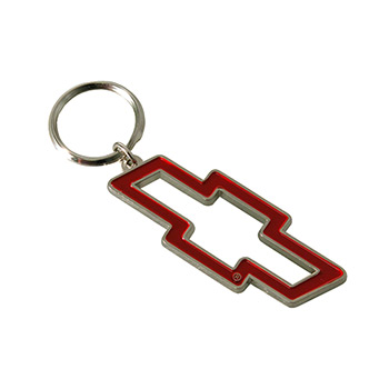 Chevy Bowtie Emblem Keychain - Brickel's Racing Collectibles