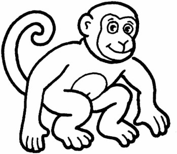 Cartoon Monkey Face | clip art, clip art free, clip art borders ...