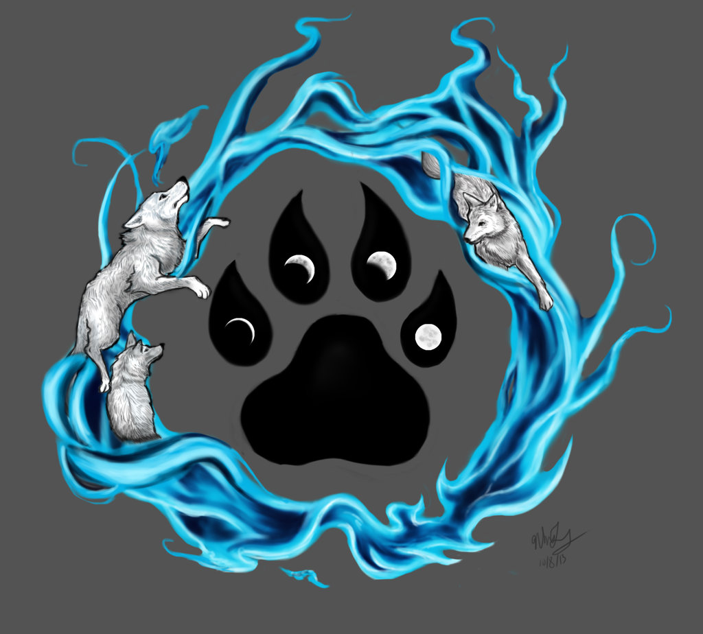Wolf Paw Tattoo Design - Commission. by Nhuey on deviantART