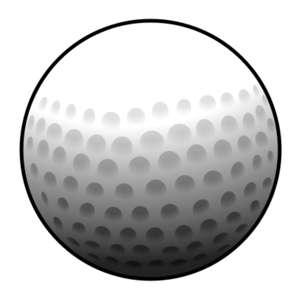 Px Golf Ball Svg image - vector clip art online, royalty free ...