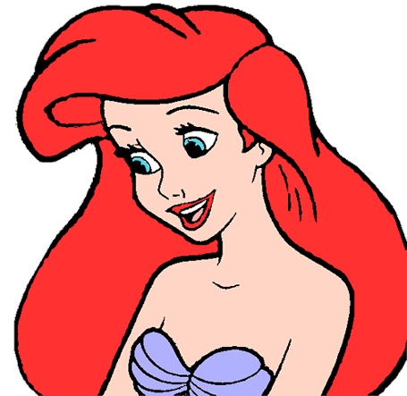 Ariel Clipart from Disney's The Little Mermaid - Quality Disney ...